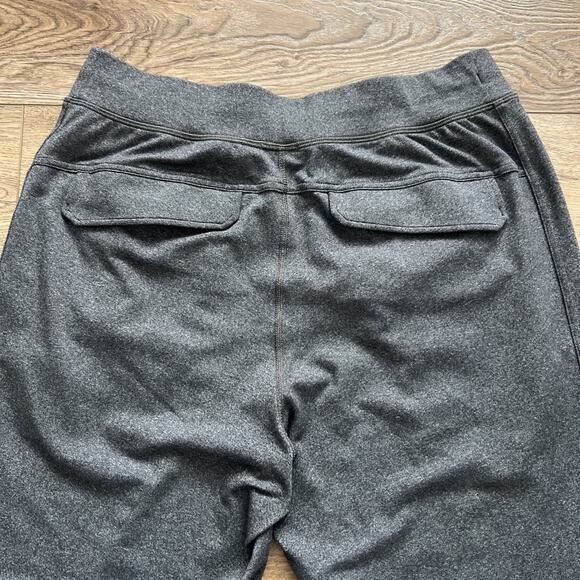 Lululemon Sweatpants Mens Lg Heathered Gray Straight Leg Stretch Pockets Casual - Picture 10 of 12